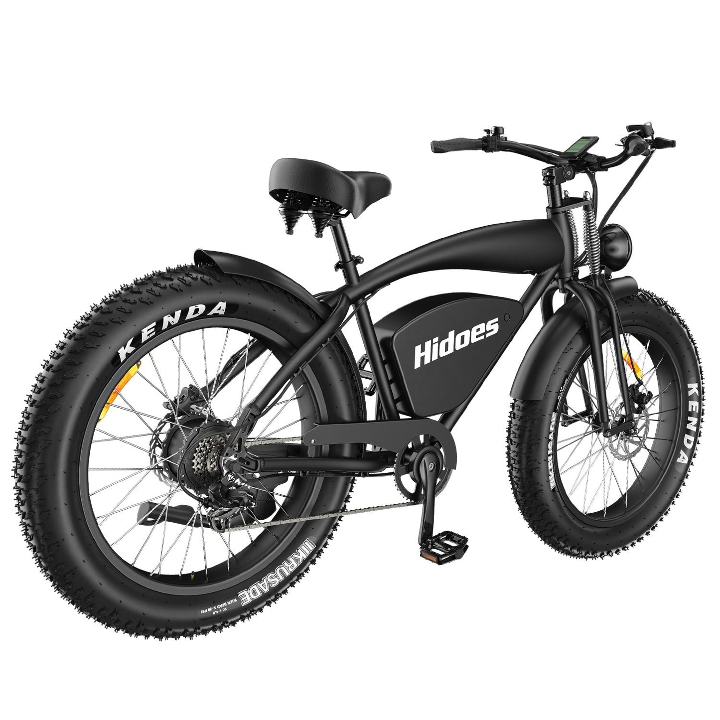 Hidoes® B3 -1200W Retro Vintage Fat Tyre Electric Bike