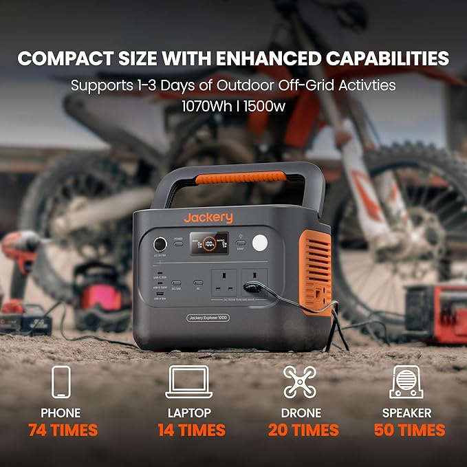 Jackery Explorer 1000 v2 Portable Power Station