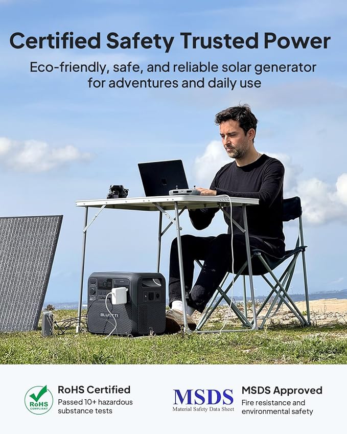 BLUETTI Elite 200 V2 Portable Power Station (2025 New)